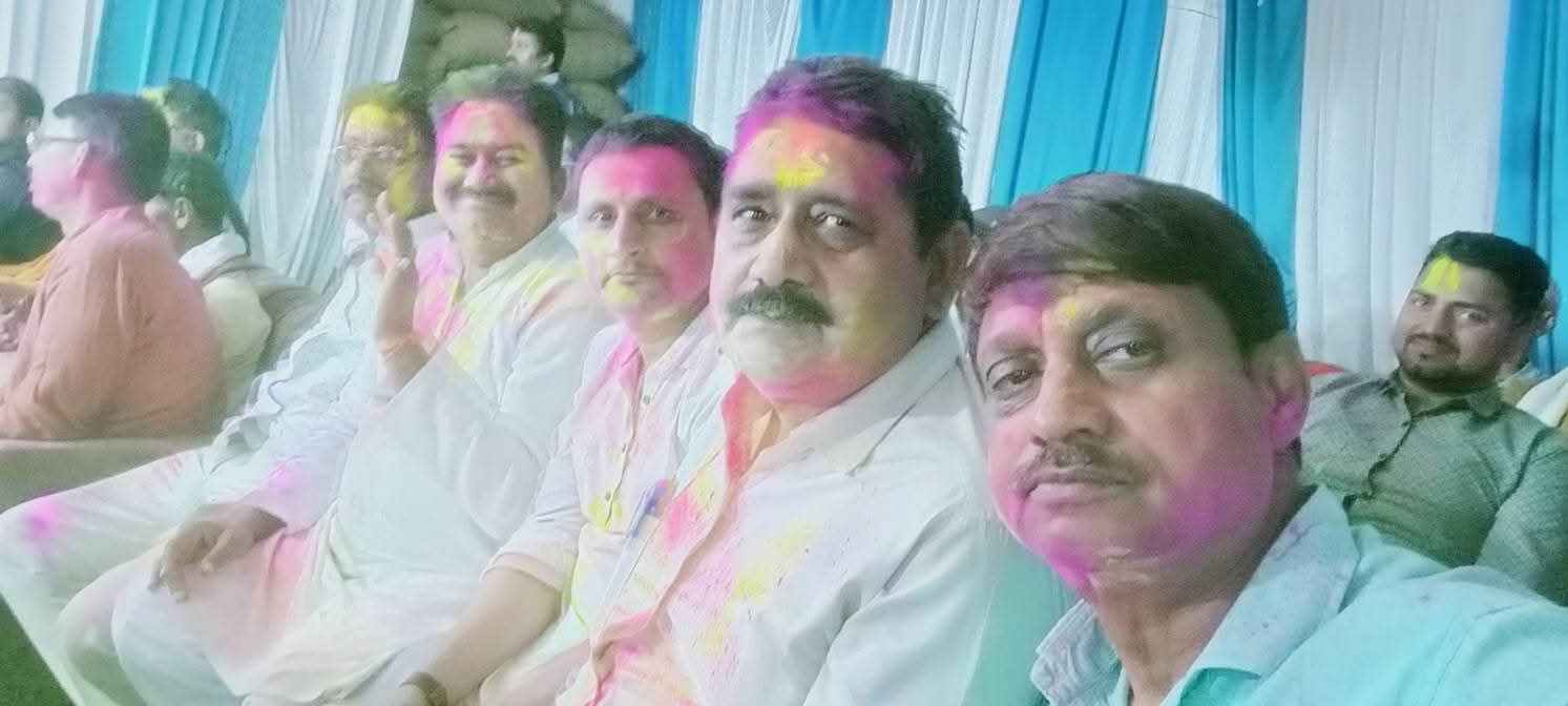 नोनहर में किया गया होली महोत्सव का किया गया आयोजन